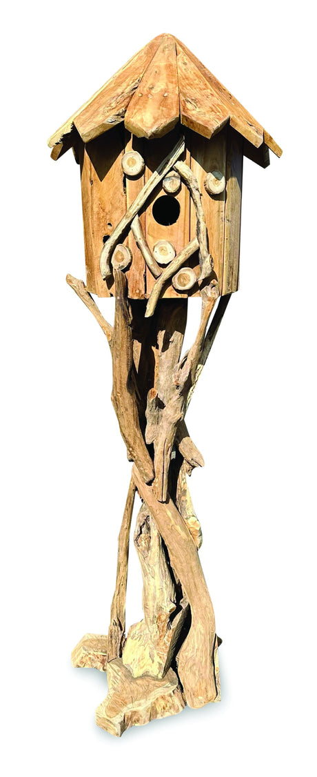 Giant Java Bird House On Stand 200cm