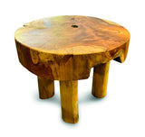 Root Mini Lamp Table/Foot Stool