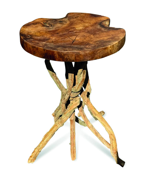 Mushroom Liliana Side Table 65cm H