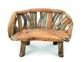 Teak Driftwood Garden Bench 130cm