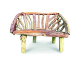 Teak Driftwood Garden Bench 130cm