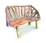 Teak Driftwood Garden Bench 130cm