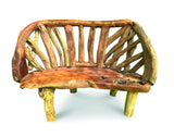 Teak Driftwood Garden Bench 130cm