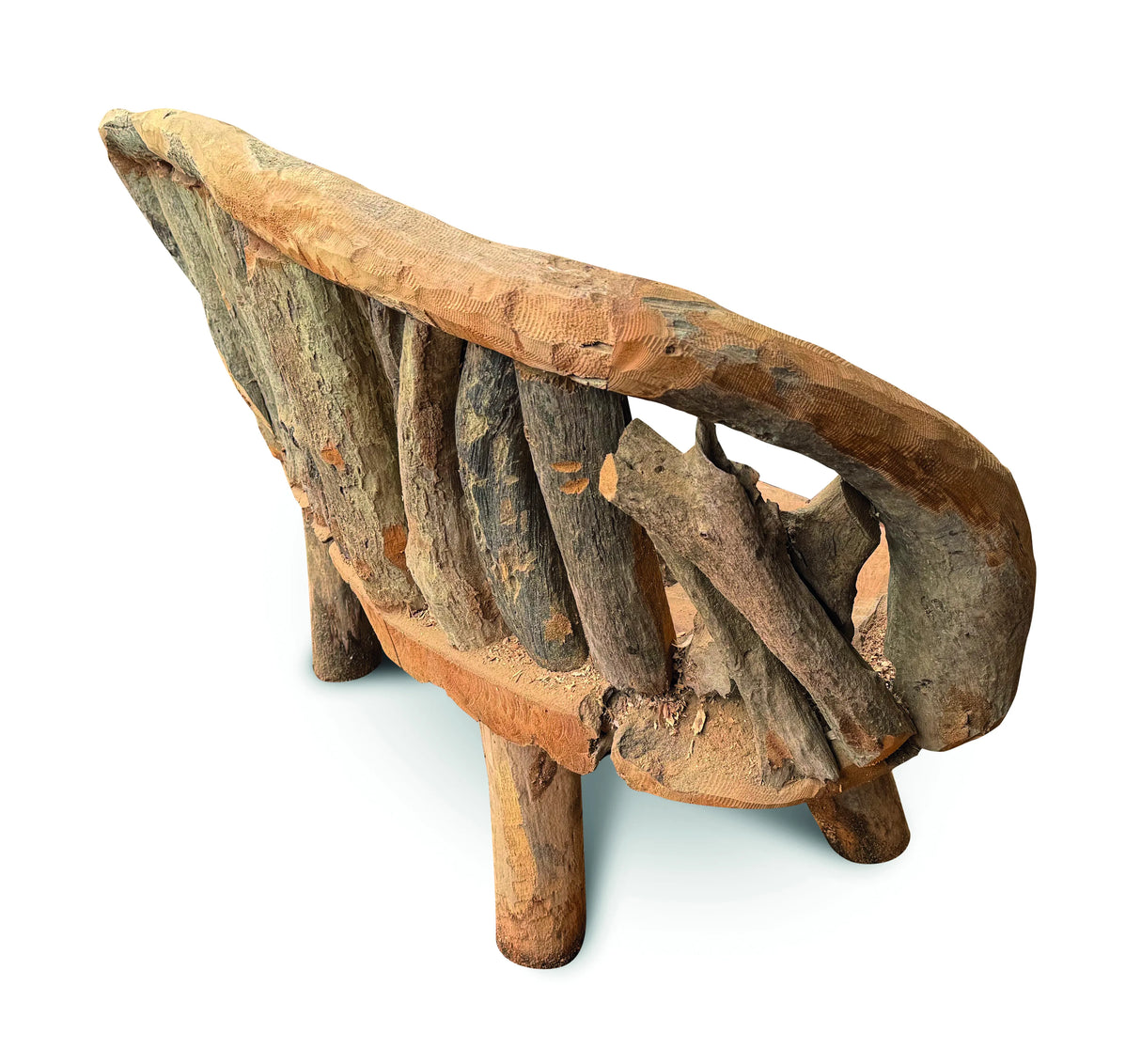 Teak Driftwood Garden Bench 130cm