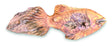 Teak Driftwood Fish Wall Coat Rack