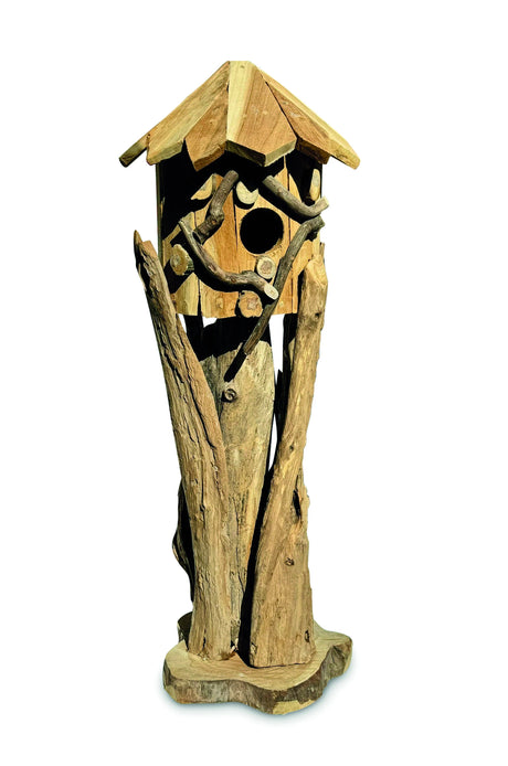 Mini Java Bird House On Stand 100cm