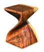 Full Solid Bali Twist Lamp Table/Stool 45cm (Indoor Use Only)