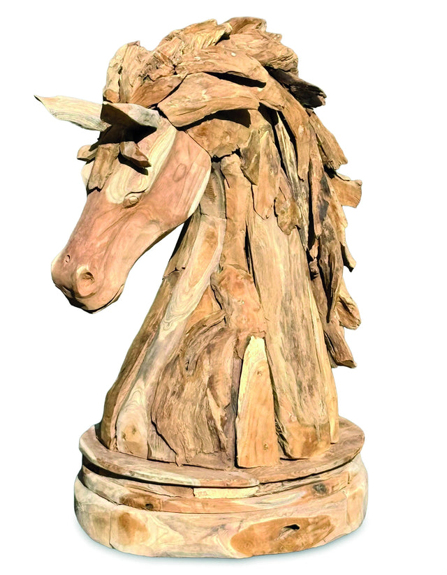 Knight Horse Head 80cm