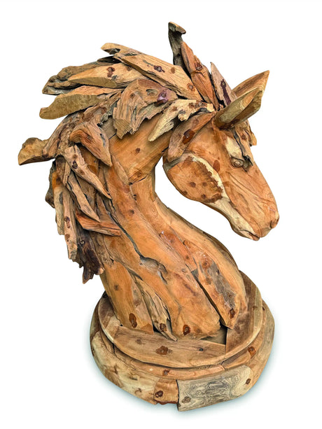 Knight Horse Head 80cm