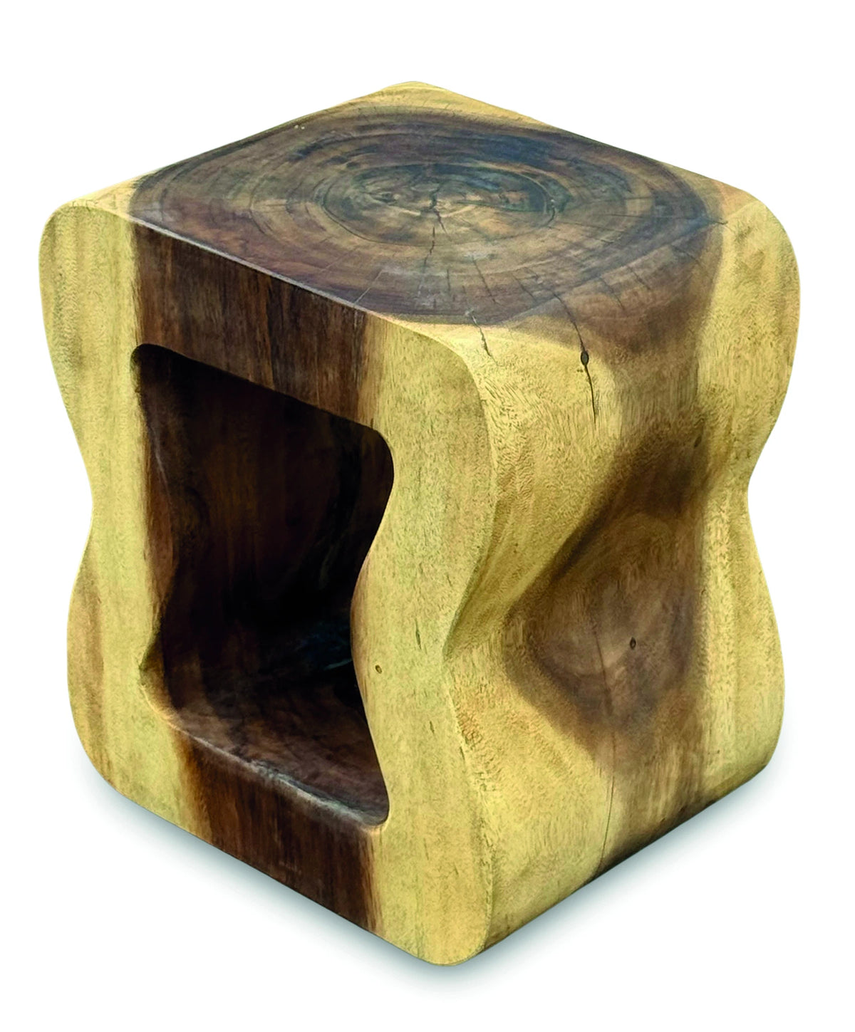 Wavy Lamp Table/Stool 45cm