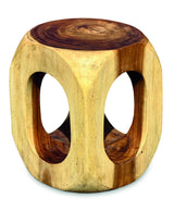 Olive Lamp Table/Stool