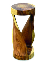 Round Twist Side Table High 80cm