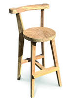 Sit Back & Relax Teak Bar Stool