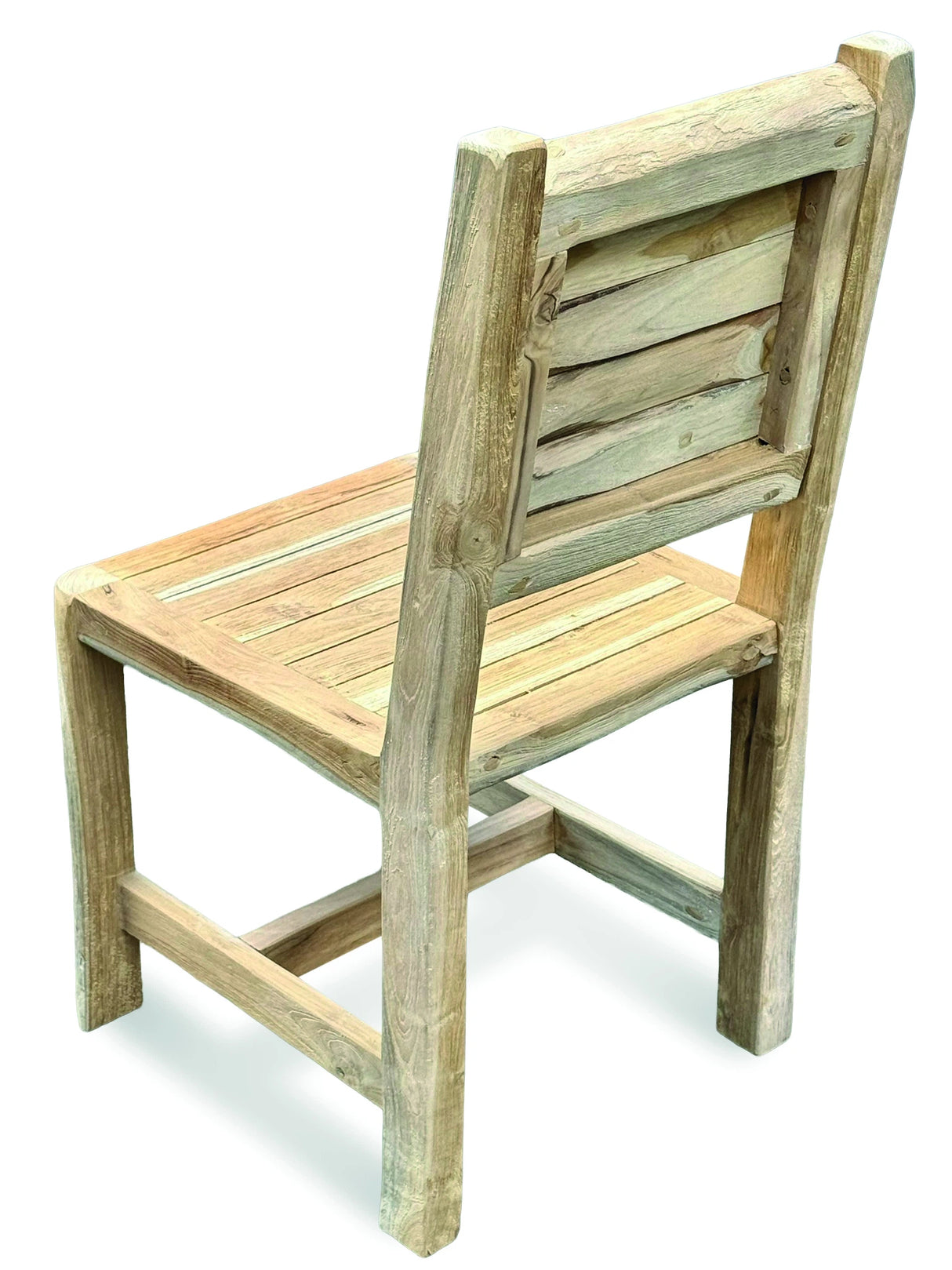 Solid Teak Rustic Chair