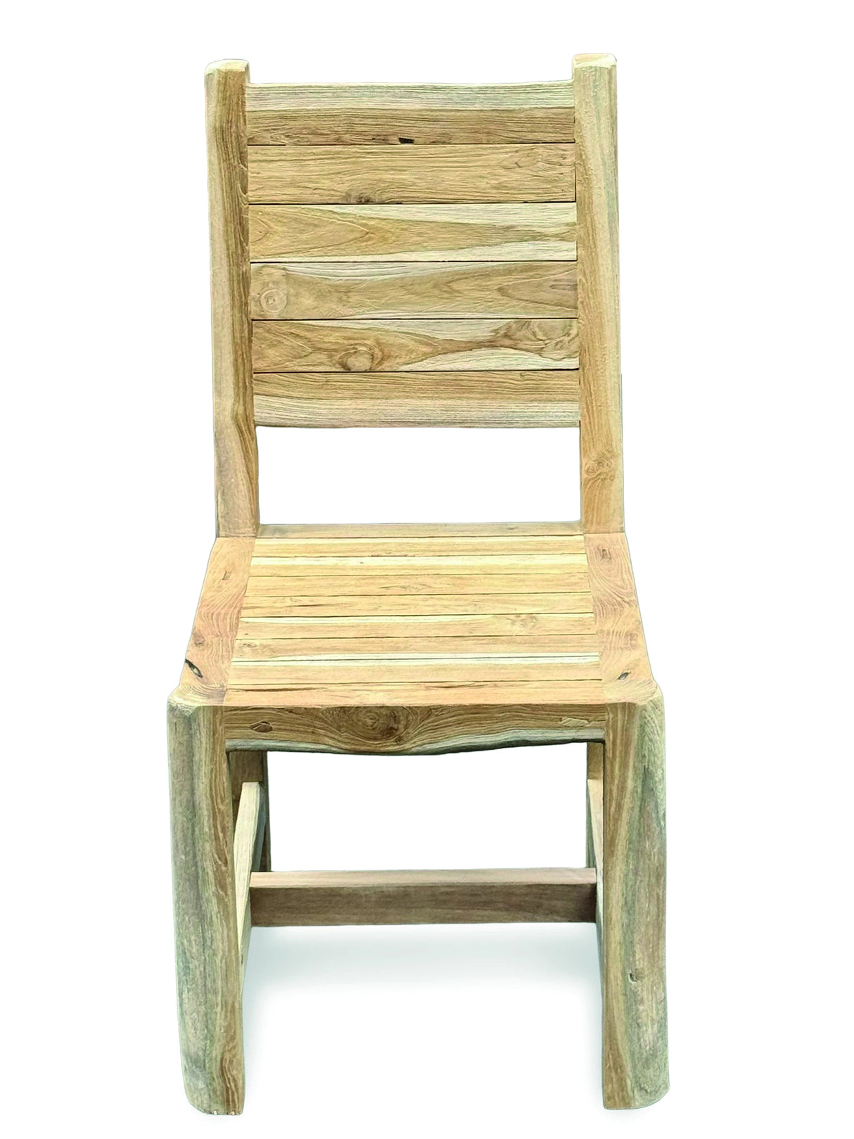 Solid Teak Rustic Chair