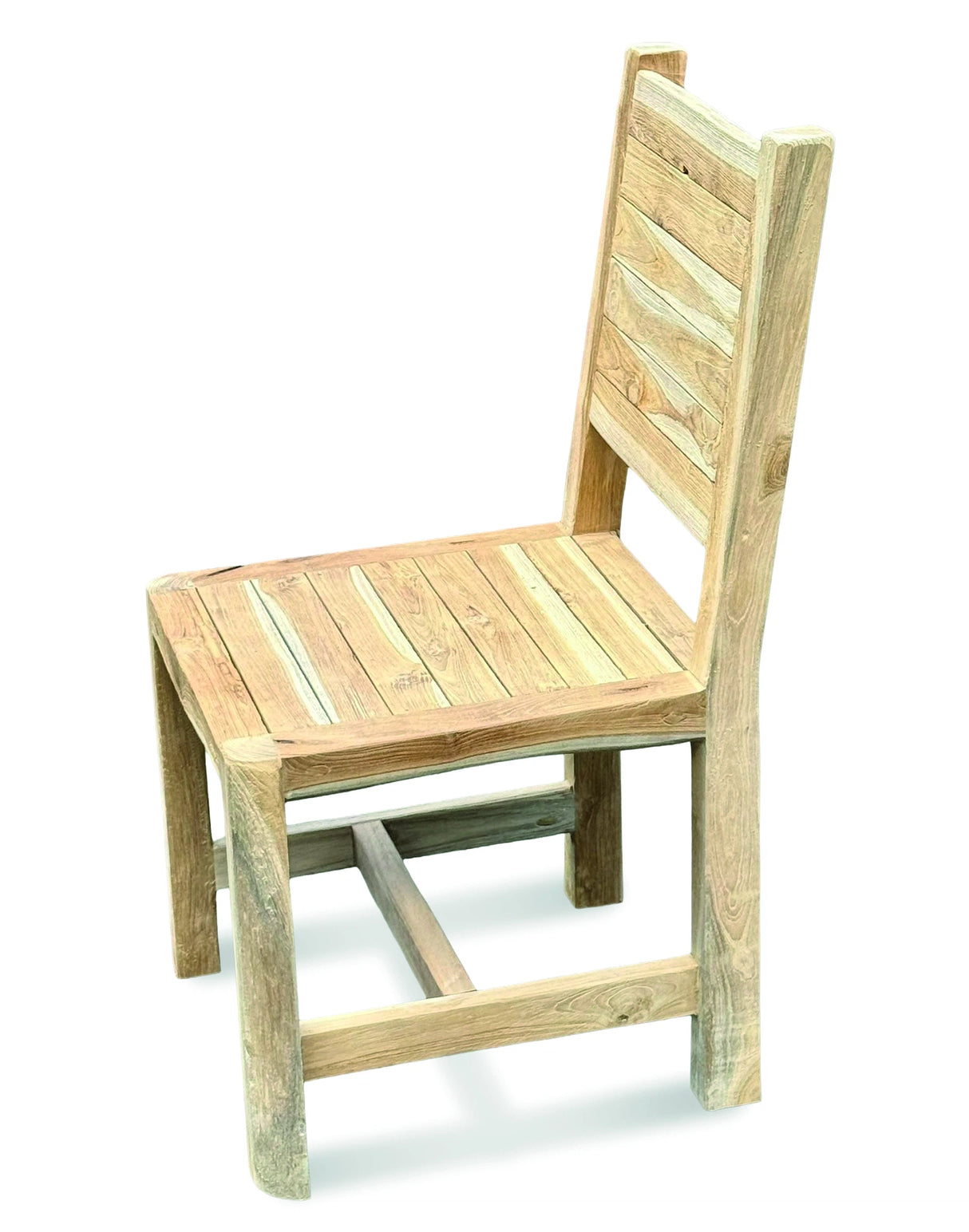 Solid Teak Rustic Chair