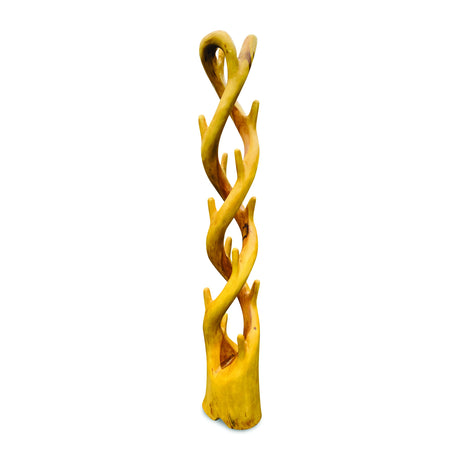 Twisted Double Coat Stand