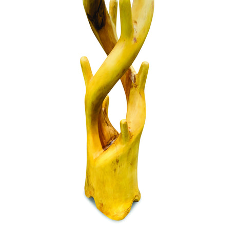 Twisted Double Coat Stand