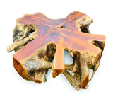 root round spider coffee table large