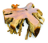 root round spider coffee table large