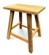 Henley Recycled Teak End Table/Stool