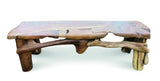 Flintstone No Back Teak Bench 150cm