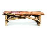 Flintstone No Back Teak Bench 150cm