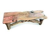 Flintstone No Back Teak Bench 150cm