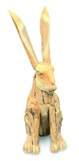 Teak Root Hare H80cm