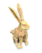 Teak Root Hare H80cm