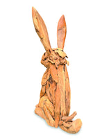 Teak Root Hare H80cm