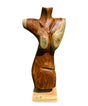 Solid Teak Naked Lady Sculpture H55cm