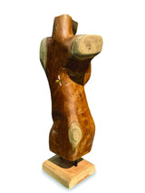 Solid Teak Naked Lady Sculpture H55cm