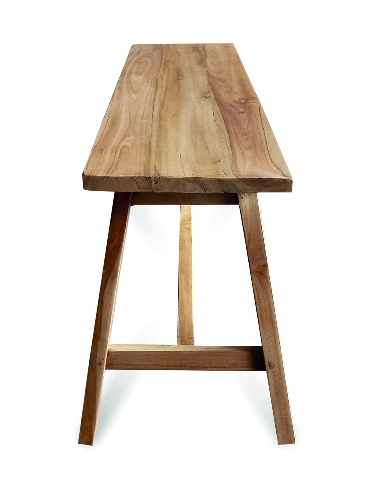 Reclaimed Teak Backless Bench 120cm