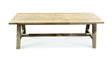 RECLAIMED TEAK BACKLESS  BENCH 120CM