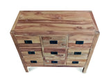 Reclaimed Teak Cabinet 9 Drawers