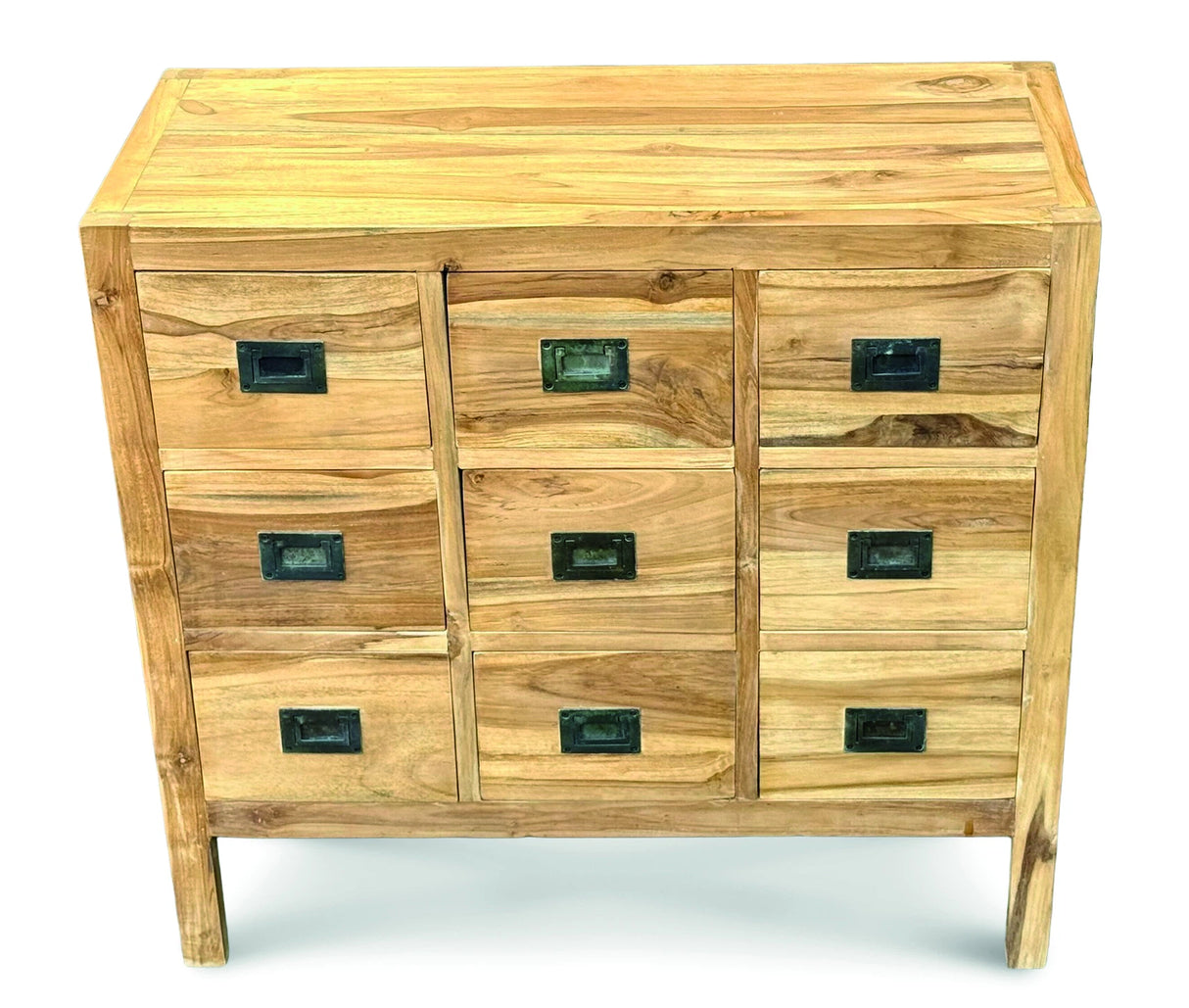 Reclaimed Teak Cabinet 9 Drawers