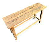 Reclaimed Teak Console 120cm