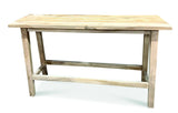 Reclaimed Teak Console 120cm