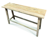 Reclaimed Teak Console 120cm