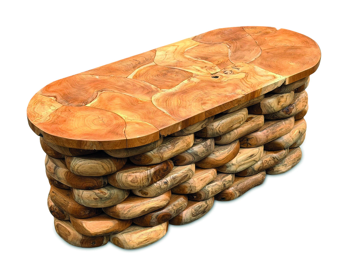 Rootform Oval Coffee Table 120cm