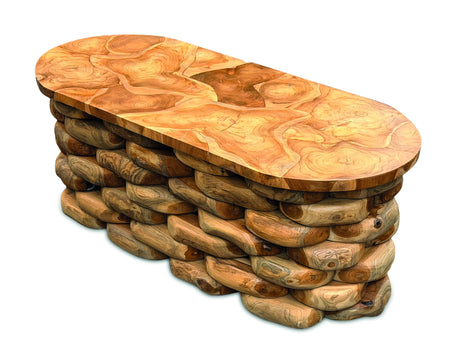 Rootform Oval Coffee Table 120cm