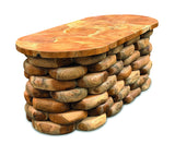 Rootform Oval Coffee Table 120cm