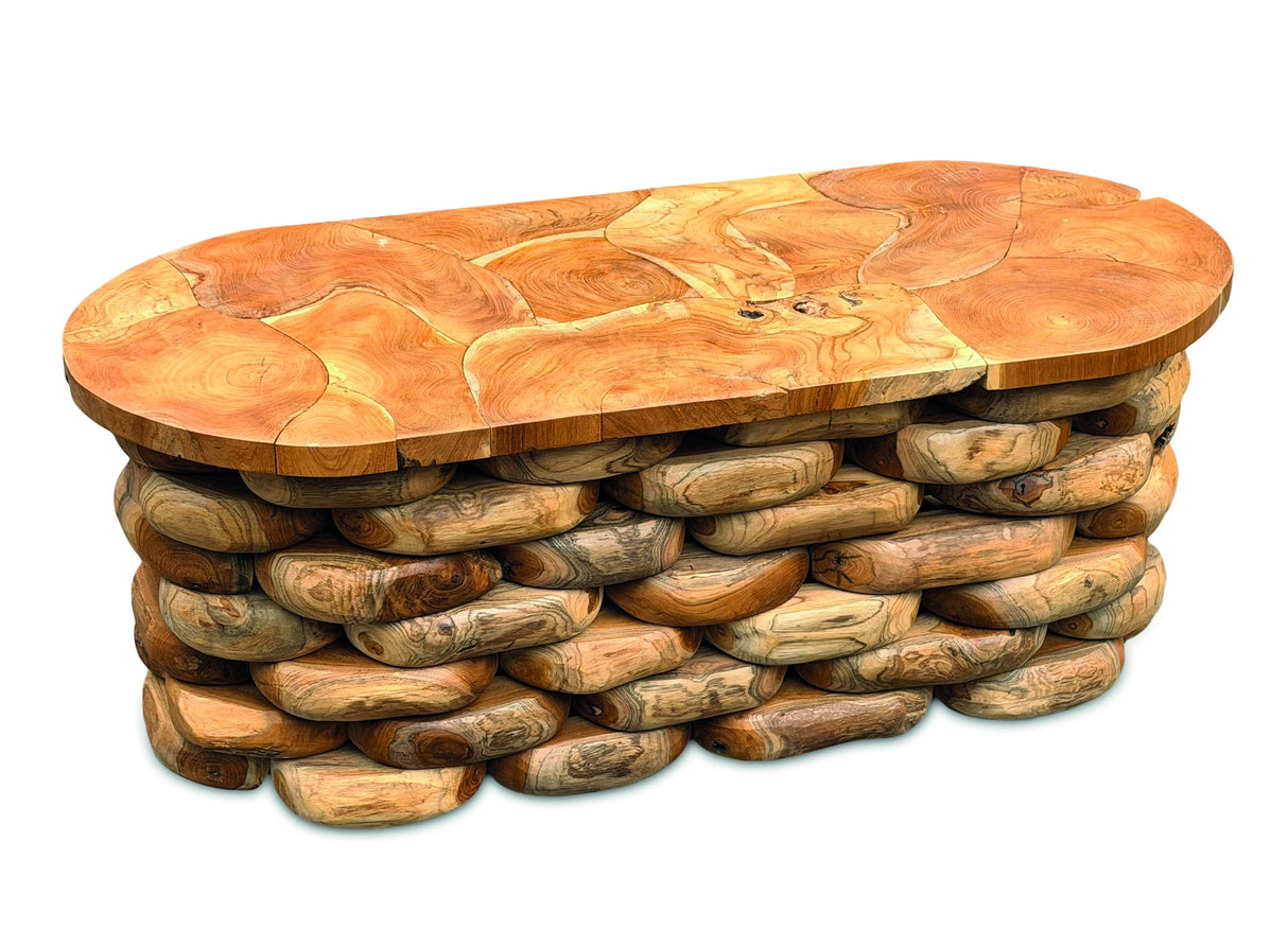 Rootform Oval Coffee Table 120cm