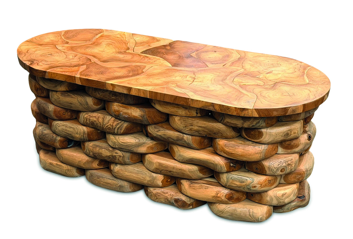 Rootform Oval Coffee Table 120cm
