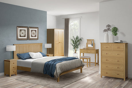 Triple Robe with 2 Drawers