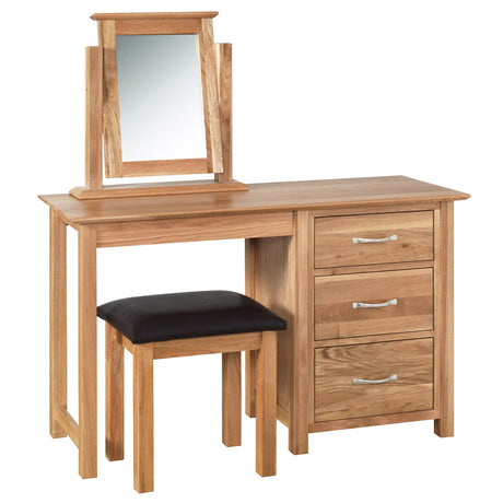 Single Pedestal Dressing Table
