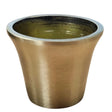 40mm Brushed Brass Slipper Cup