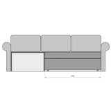 130cm Manex Bed Action