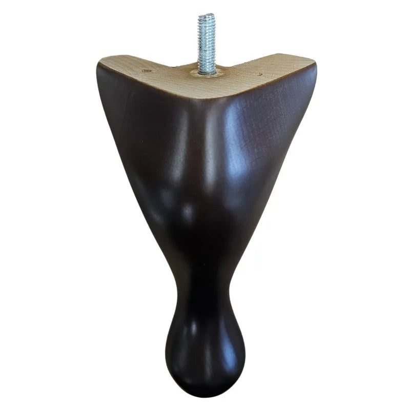 Mahogany Finish 6"